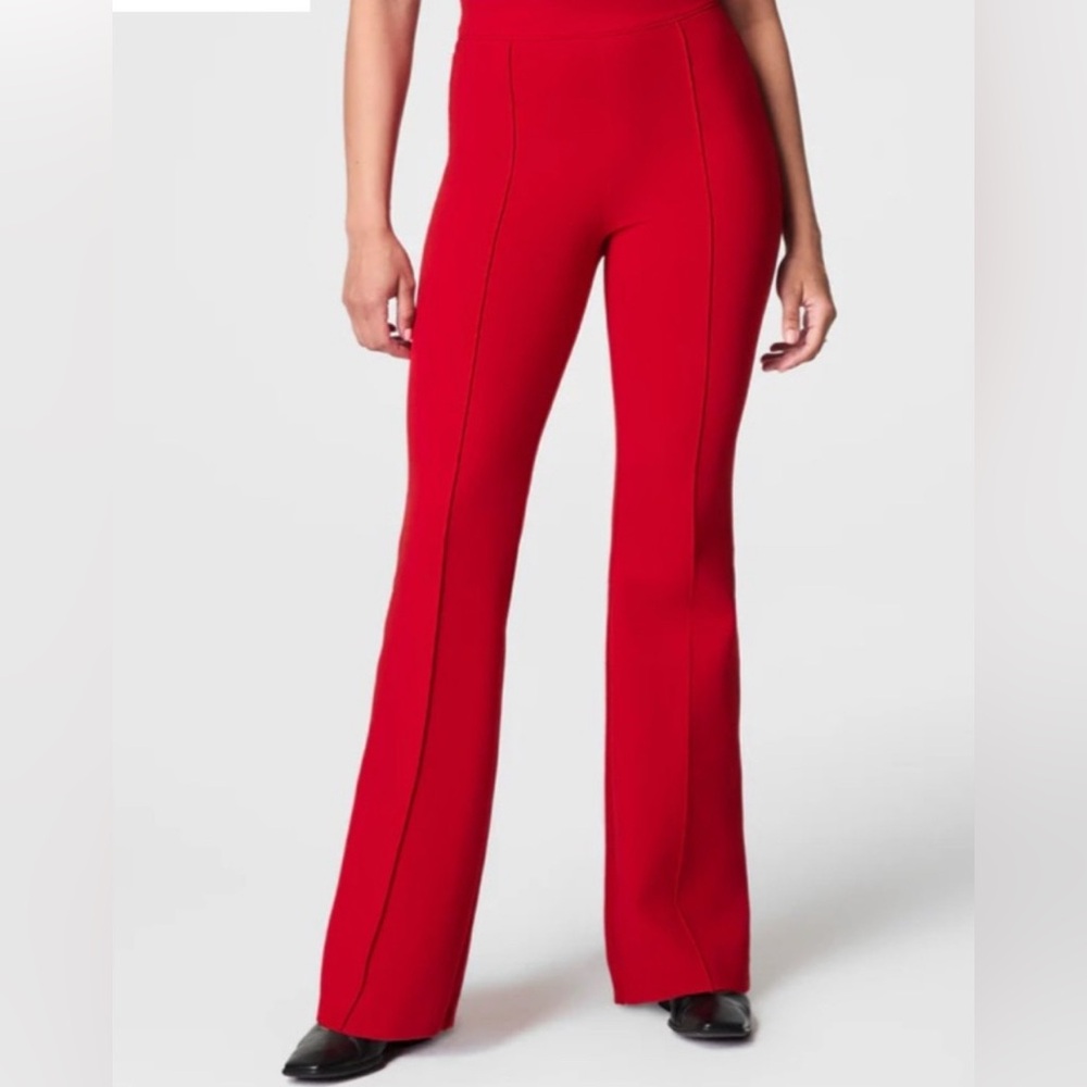 Spanx High Rise Flares - Talls hemmed to a “regular” length